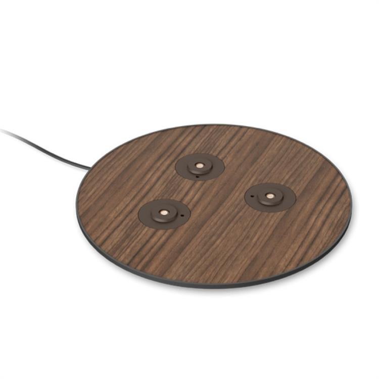 VIBIA AFRICA VASSOIO DI RICARICA TRIPLO NOCE