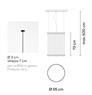 VIBIA ARRAY SOSP. CILINDRO H. 70