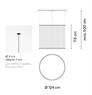 VIBIA ARRAY SOSP. CILINDRO H. 110
