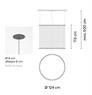 VIBIA ARRAY SOSP. CILINDRO H. 110