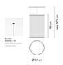 VIBIA ARRAY SOSP. CILINDRO H. 190