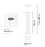 VIBIA ARRAY SOSP. CILINDRO H. 190