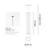 VIBIA ARRAY SOSP. CILINDRO H. 190