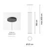 VIBIA ARRAY SOSP. CILINDRO H. 190