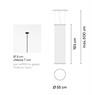 VIBIA ARRAY SOSP. CILINDRO H. 190