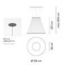 VIBIA ARRAY SOSP. CONO H. 110