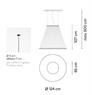VIBIA ARRAY SOSP. CONO H. 110