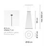VIBIA ARRAY SOSP. CONO H. 190
