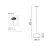 VIBIA KNIT SOSPENSIONE 7455