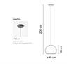 VIBIA KNIT SOSPENSIONE 7460