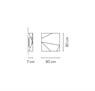 VIBIA ORIGAMI PARETE 4500