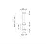 VIBIA PALMA SOSPENSIONE 3724