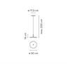 VIBIA SKAN SOSPENSIONE 0270