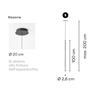 VIBIA SLIM SOSPENSIONE