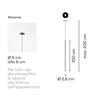 VIBIA SLIM SOSPENSIONE