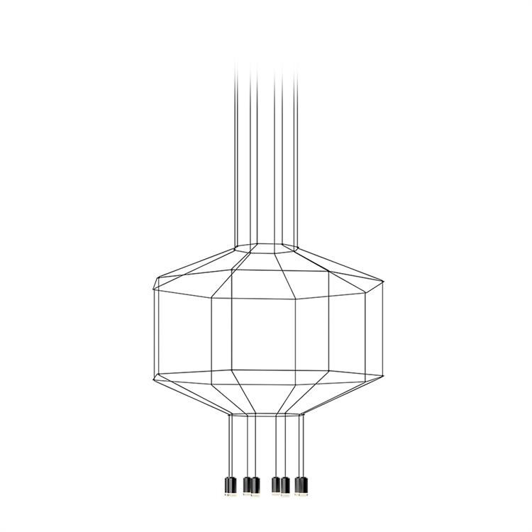 VIBIA WIREFLOW 8 LUCI