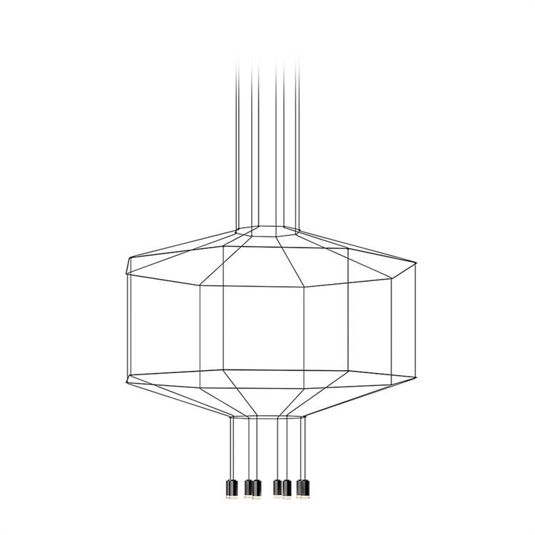 VIBIA WIREFLOW 8 LUCI