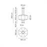 VIBIA WIREFLOW 8 LUCI