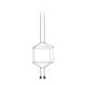 VIBIA WIREFLOW 4 LUCI