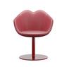 QEEBOO XOXO CHAIR LEATHER ROUND BASE