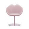 QEEBOO XOXO CHAIR LEATHER ROUND BASE