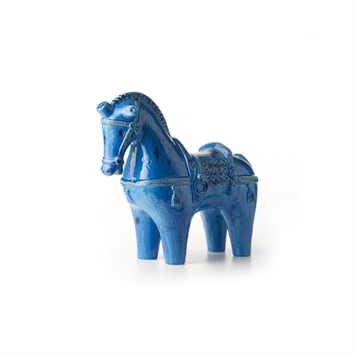 BITOSSI RIMINI BLU - FIGURA CAVALLO CM.40