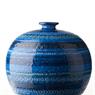 BITOSSI RIMINI BLU - VASO A PALLA D.23 CM.
