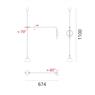 ARTEMIDE IXA WALL L PLUG