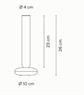 VIBIA ALBA TABLE