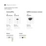 VIBIA CLOSER PENDANT CAVO
