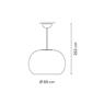 VIBIA CLOSER PENDANT CAVO
