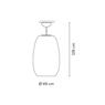 VIBIA CLOSER PENDANT TUBO RIGIDO
