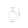 VIBIA CLOSER PENDANT TUBO RIGIDO