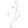 ARTEMIDE IXA CEILING XL