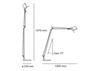 ARTEMIDE TOLOMEO READING FLOOR