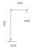 ARTEMIDE TOLOMEO MAXI FLOOR