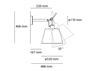 ARTEMIDE TOLOMEO DIFFUSORE WALL
