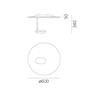 ARTEMIDE DROPLET MINI WALL/CEILING