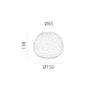 ARTEMIDE METEORITE WALL/CEILING