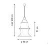 ARTEMIDE FALKLAND SOSPENSIONE