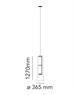 FLOS NOCTAMBULE S LOW CYLINDER & CONE
