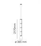 FLOS NOCTAMBULE S LOW CYLINDER & CONE