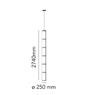 FLOS NOCTAMBULE S LOW CYLINDER