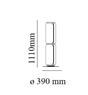 FLOS NOCTAMBULE F HIGH CYLINDER