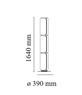 FLOS NOCTAMBULE F HIGH CYLINDER