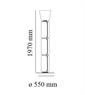 FLOS NOCTAMBULE F HIGH CYLINDER & CONE