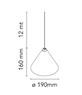 FLOS STRING LIGHT CONE C/W