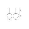 FOSCARINI GREGG OUTDOOR SOSPENSIONE