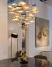 CATELLANI&SMITH GOLD MOON CHANDELIER