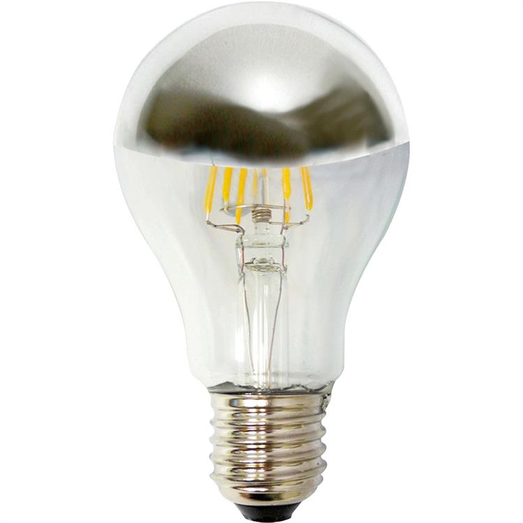 LAMPADINA LED 7W 230V E27 2700K DIMM. CUPOLA ARG.